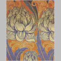 Textile design by C F A Voysey, produced by Alexander Morton & Co in 1896. (3).jpg